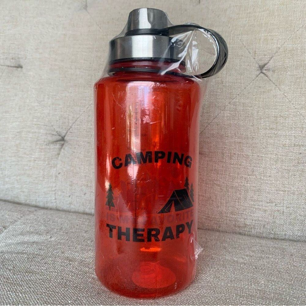32oz. Water Bottle - 'Camping is my Favorite Therapy' - Ozark Trail - New